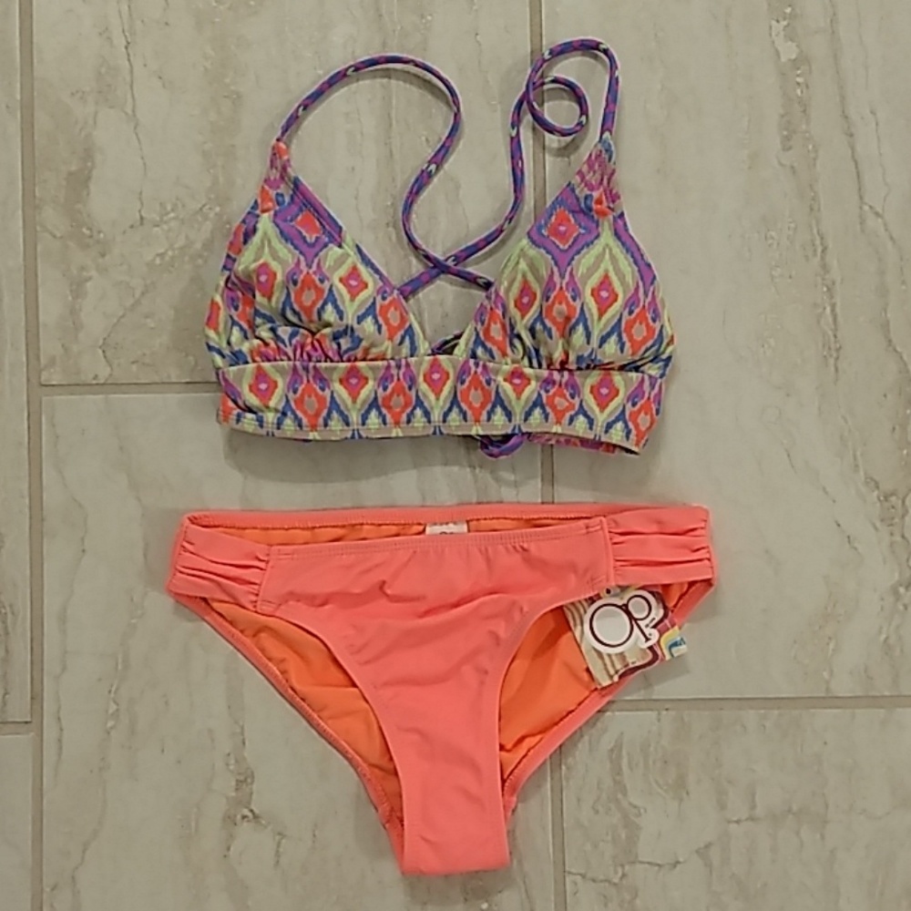 NWT colorful bikini 👙 🌞 sz S